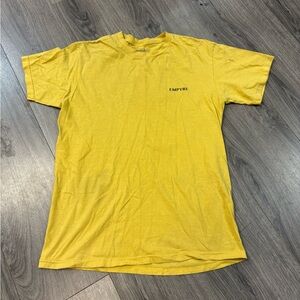 Empyre Short Sleeve Yellow Tee
